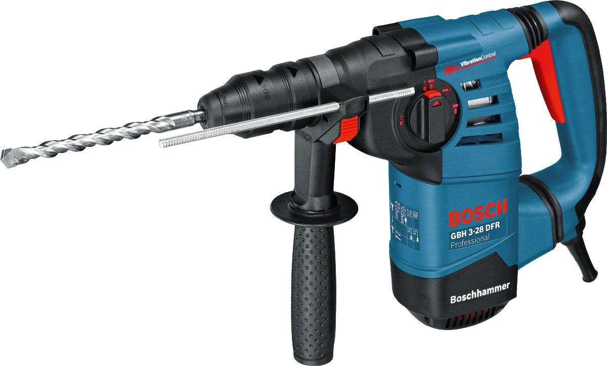 Bosch boorhamer gbh 3-28 dfr (diepteaanslag 210 mm, handgreep, snelspanboorhouder 13 mm, wisselboorhouder sds-plus)