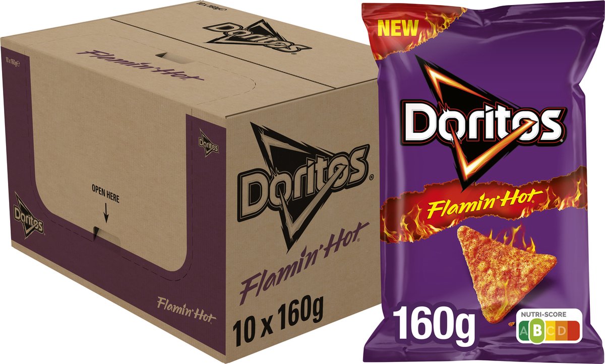 Doritos flamin’ hot (10x 160gr)