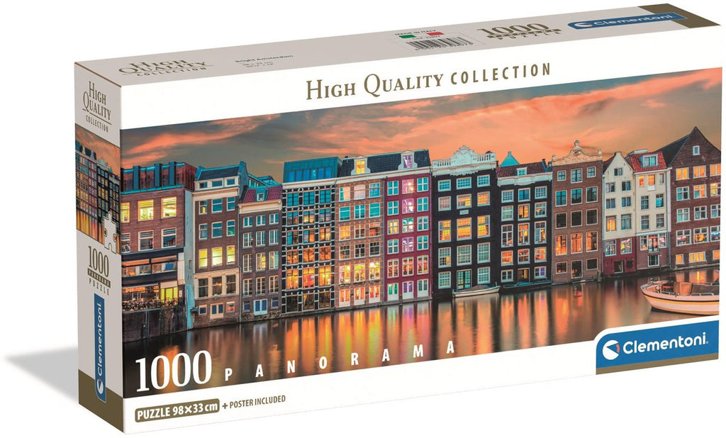 Clementoni Legpuzzel Bright Amsterdam, 1000.