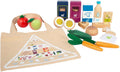 Small Foot - vegetarisches Spielzeugessen-Set aus Holz, 17-teilig.