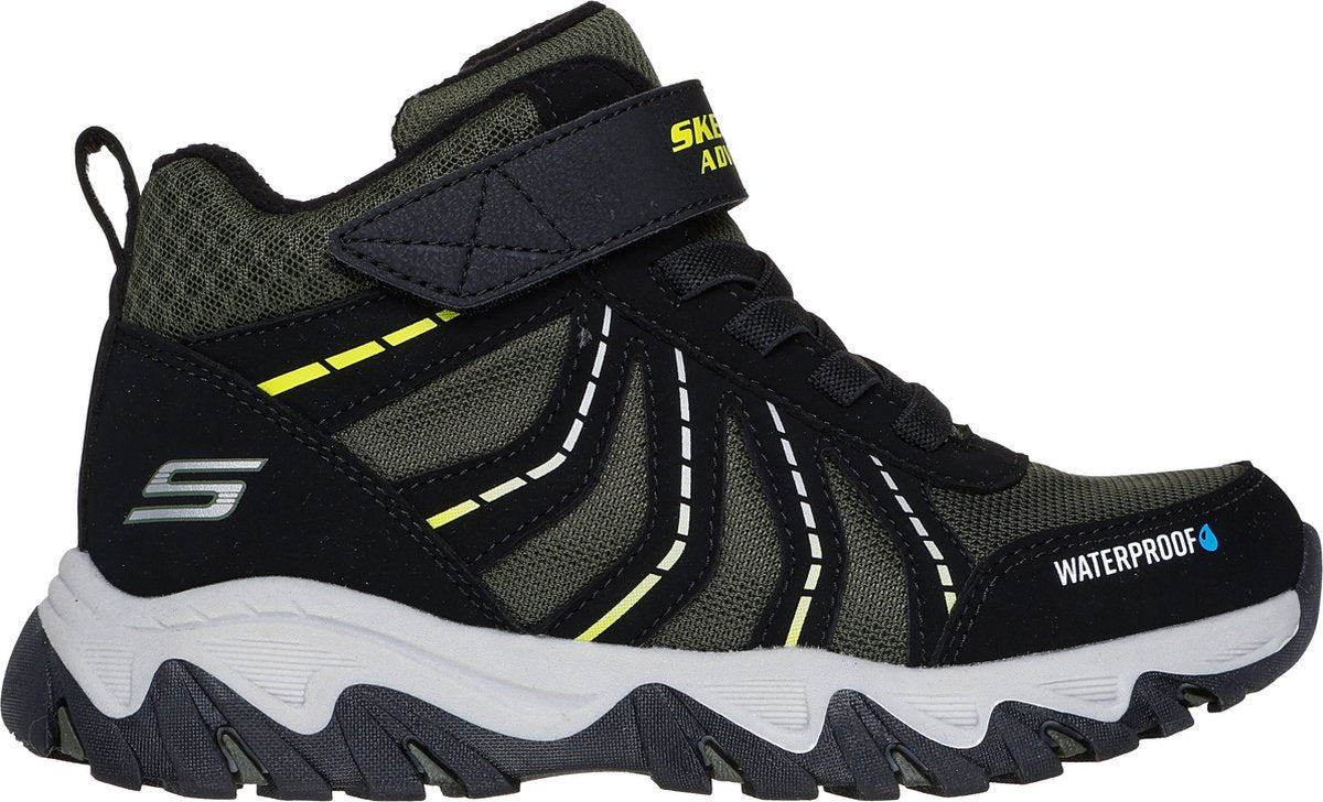 Skechers rugged ranger - storm trail jongens wandelschoenen - zwart 34