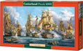 Castorland naval battle – puzzel – 4.000 stukjes – satijnen afwerking – perfecte pasvorm – europese kwaliteit