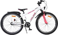 Volare xc race kinderfiets - 24 inch - wit roze - nexus 3