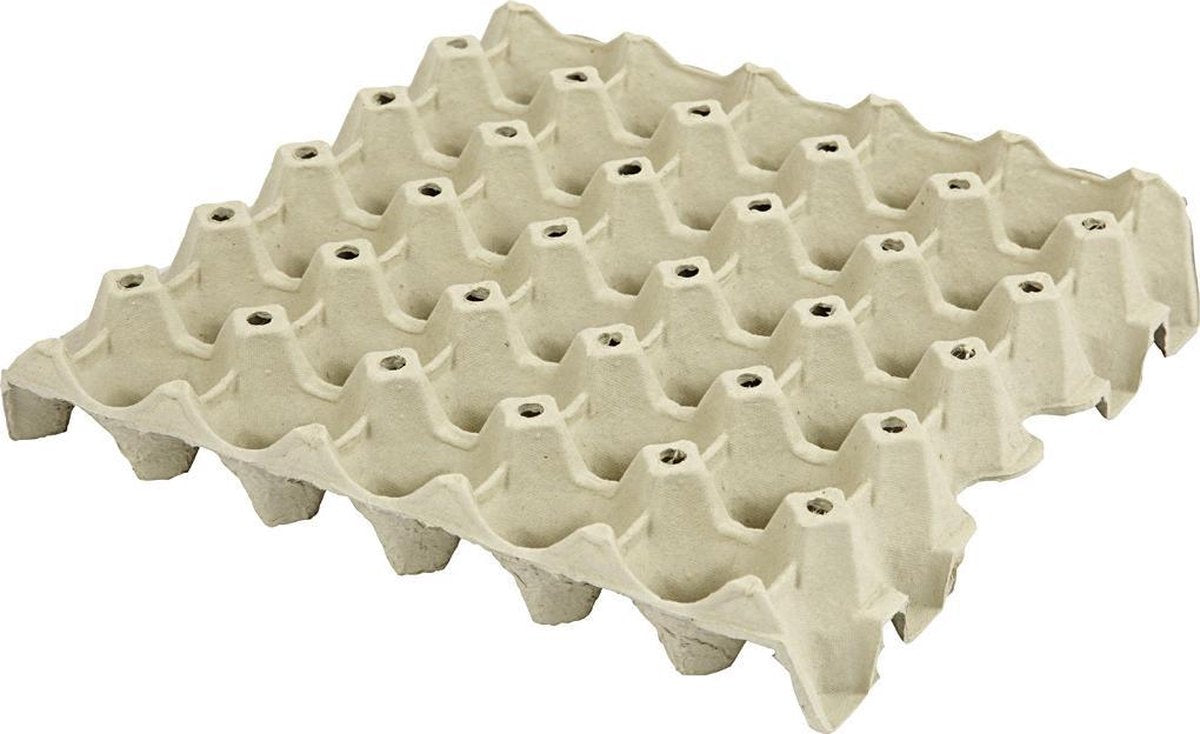 Eierkarton der Firma Creativ Company, Höhe 4 cm, Maße 29 x 29 cm, 20 Stück pro Packung