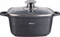 Kinghoff 1603 - braadpan - vierkant - 24 cm- 4.5 liter