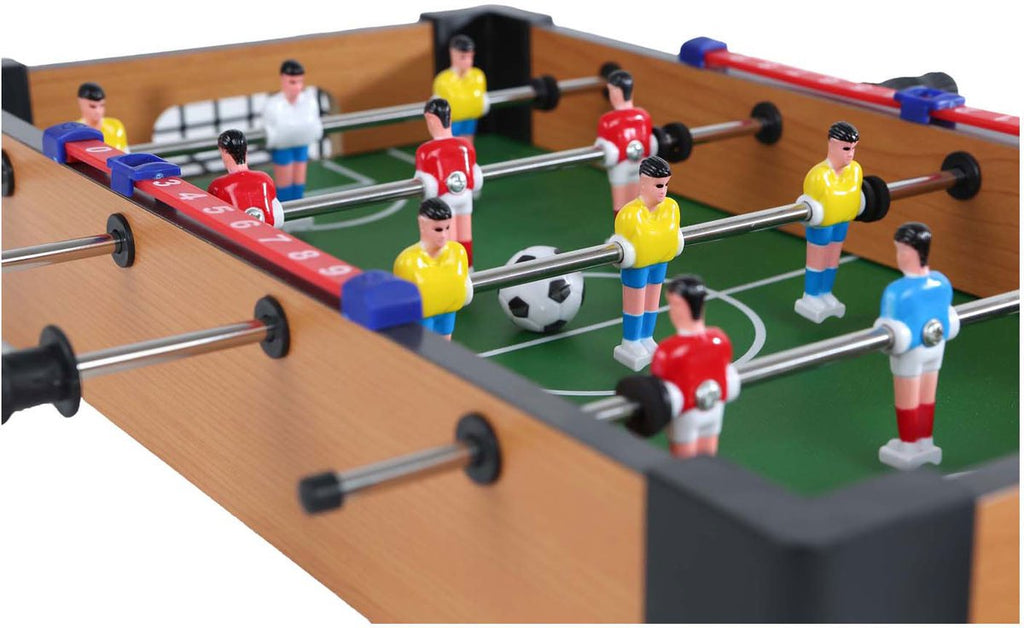 Heute spielen: Tischkicker mit 2 Bällen
