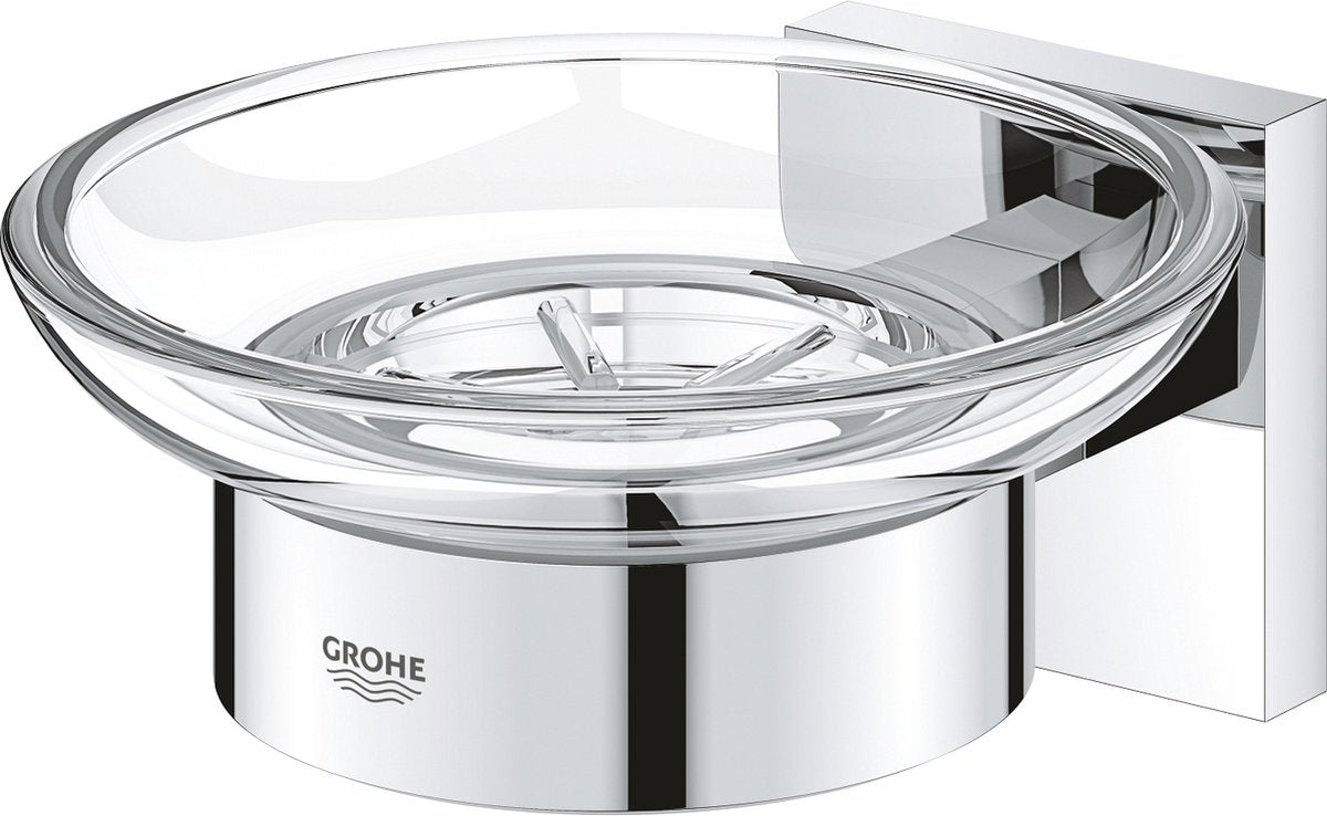 Grohe start cube zeepschaal met houder - chroom 41096000