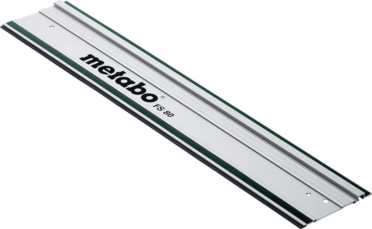Metabo fs 80 - geleidingsrail - anodyseerd aluminium - 80 cm - anti-slip