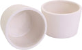 Creativ company keramiek kom wit 9x6 cm set van 12 stuks hobby.