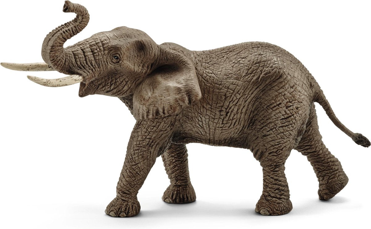 Schleich wild life - afrikaanse olifantenstier - speelfiguur - kinderspeelgoed voor jongens en meisjes - 3 tot 8 jaar - 14762