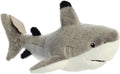Aurora pluche dieren knuffels rifhaai van 38 cm - knuffeldieren haaien speelgoed