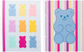 Kangaro spiraalblok - b'log sweet candy - formaat a5 - met lijn - 2 stuks - met aardbeiengeur - an-122701-a