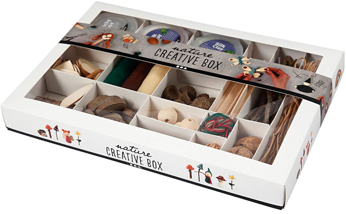 Creative company http: www.cchobby.nl creatieve-box-natuur-1-set