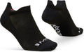 Gripgrab - classic no show zomer fietssokken 1 paar enkelsokken coolmax sport sokken - zwart - unisex - maat s (38-41)