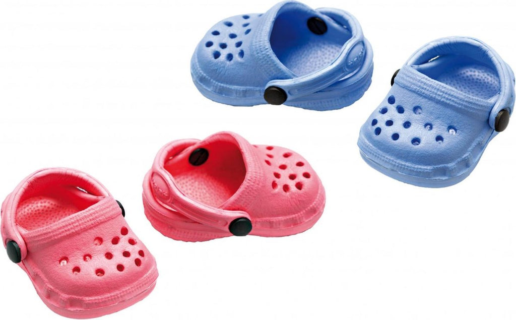 Heless Poppen Clogs, rosa, 28-33 cm