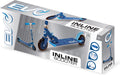 Evo inline step - blauw - 125 mm