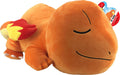 Jazwares pokémon pluche - slapende charmander 45 cm