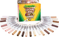 Crayola - colors of the world - viltstiften - 24 kleuren - voor kinderen
