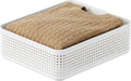 Rotho wop kledingkast organizer - mand xl - wit