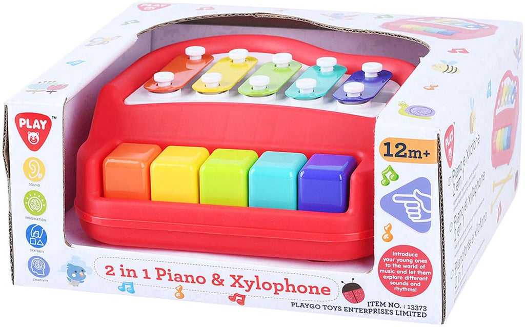 Playgo 2-in-1 Klavier und Xylophon