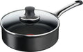 Tefal excellence hapjespan met deksel - inductie - 24cm - anti-aanbaklaag - temperatuursensor - zwart