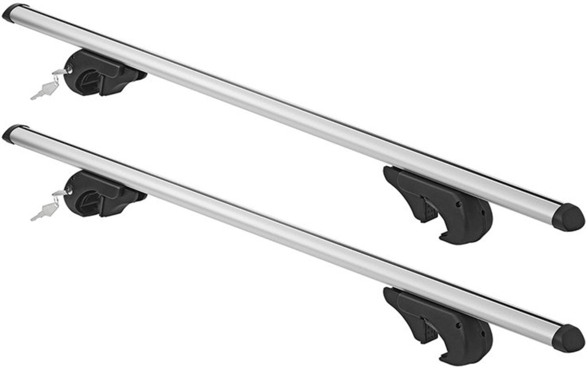 Denkräger-Set Aluminium 120 cm silber