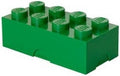 Lego - lunchbox brick 8 - polypropyleen - groen