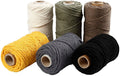 Creativ company https: www.cchobby.nl macrame-koord-l-55-m-d-4-mm-diverse-kleuren-6x330-gr-1-doos