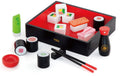 Vigatoys viga toys houten sushi speelgoed set - vormen en kleuren herkennen - 18+ maanden