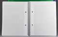 Gallery traditional spiraalschrift ft a4, geruit 5 mm, geassorteerde kleuren, 160 bladzijden 6 stuks