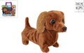 Interaktiver Laufhund „Nimm mich mit nach Hause“ – Dackel – 19 cm