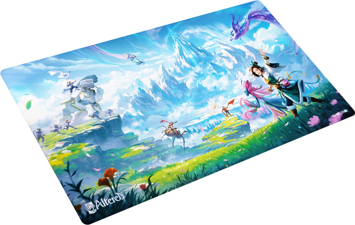 Gamegenic altered prime playmat - trial by frost - premium playmat voor altered tcg - set 2 -
