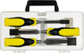 Stanley steekbeitelset dynagrip 3dlg. (10.15.20 mm) - 2-16-887