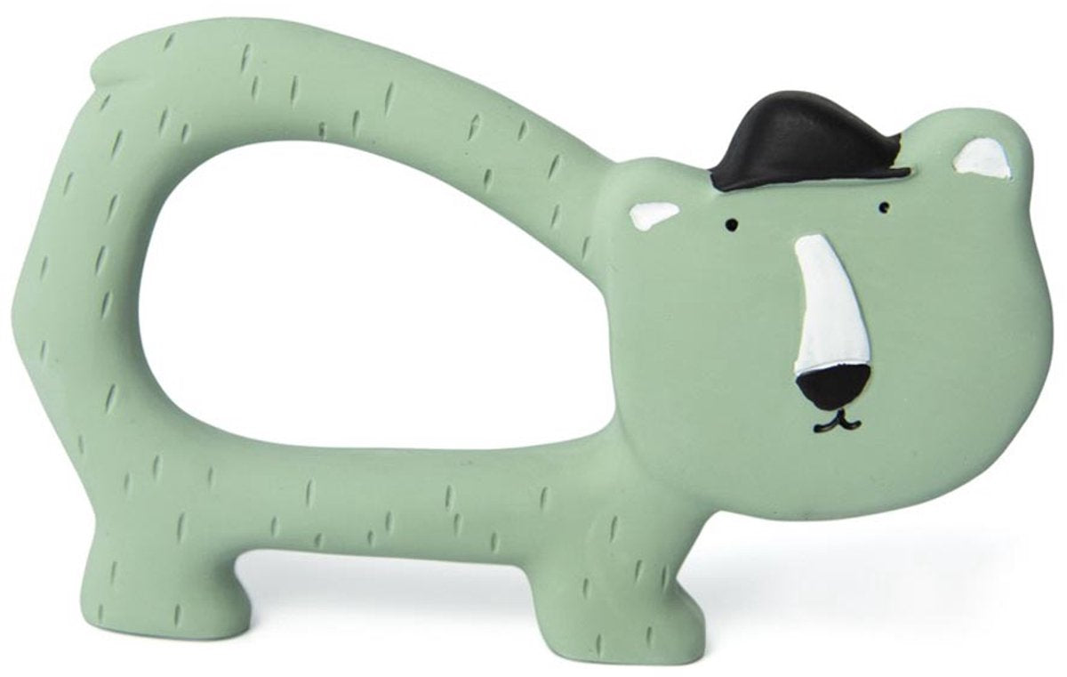 Trixie bijt- en badspeelgoed mr. polar bear 13 cm rubber groen