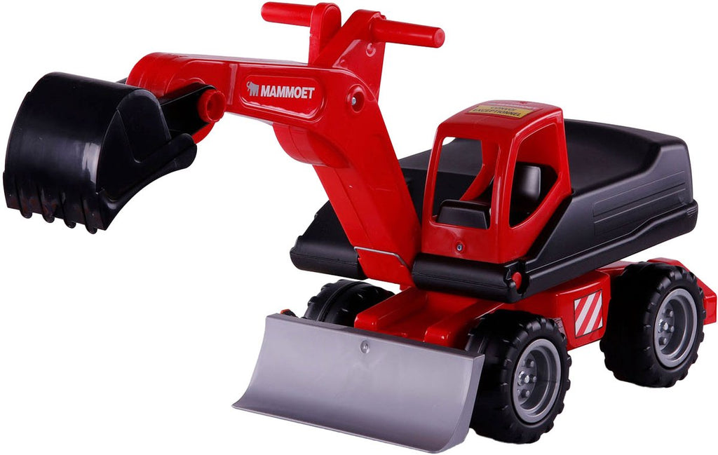 Cavallino mammoet graafmachine loopauto