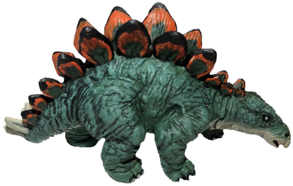 Bullyland 61315 – speelfiguur mini‑dinosaurus stegosaurus – ca. 4cm – levensecht en detailrijk vormgegeven – ideaal als educatief speelfiguur, decoratie of klein cadeautje voor kinderen vanaf 3 jaar