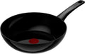 Tefal renew black on - keramische wokpan - ø28 cm - pfas-vrij - geschikt voor inductie