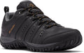 Columbia woodburn ii waterproof heren wandelschoenen - black, caramel 41.5