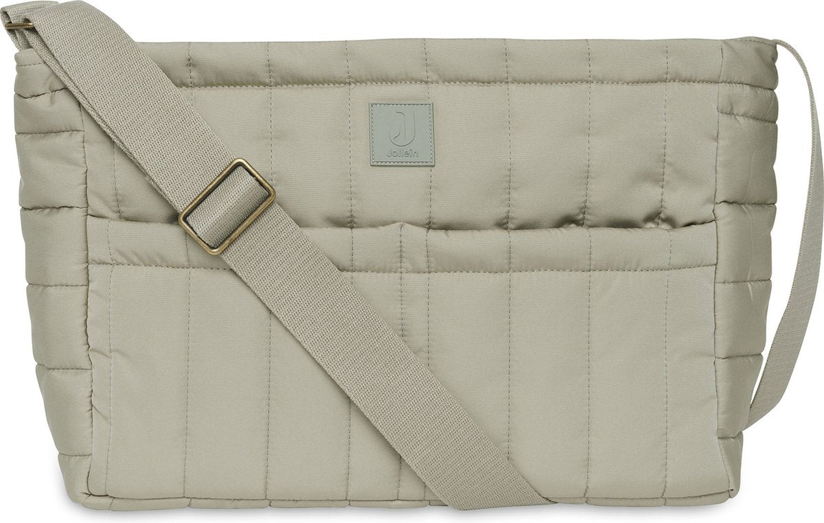 Jollein kinderwagen buggy organizer puffed olive green