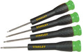 Stanley precisie schroevendraaierset (torx) 4-delig