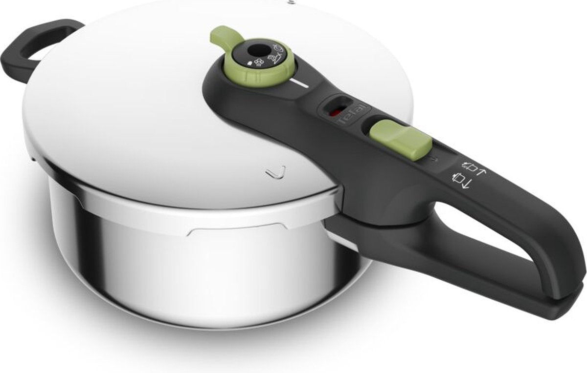 Tefal secure 5 trendy - snelkookpan - 4l - geschikt voor inductie - veiligheidsslot - compact