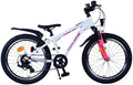 Volare xc race kinderfiets - 20 inch - wit roze - 7 speed