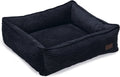 Designed by lotte ribbed - hondenmand - antraciet - 65x60x20 cm