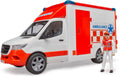 Bruder mercedes sprinter ambulance met ambulancebroeder - licht geluid - 2676