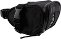 Willex - zadeltas 1200 s - zwart - 0,8 liter -reflectie