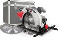 Powerplus elektrische cirkelzaag poweset4 - 1200w compact gereedschap, ø185mm - zijgeleider - met 4 acc.