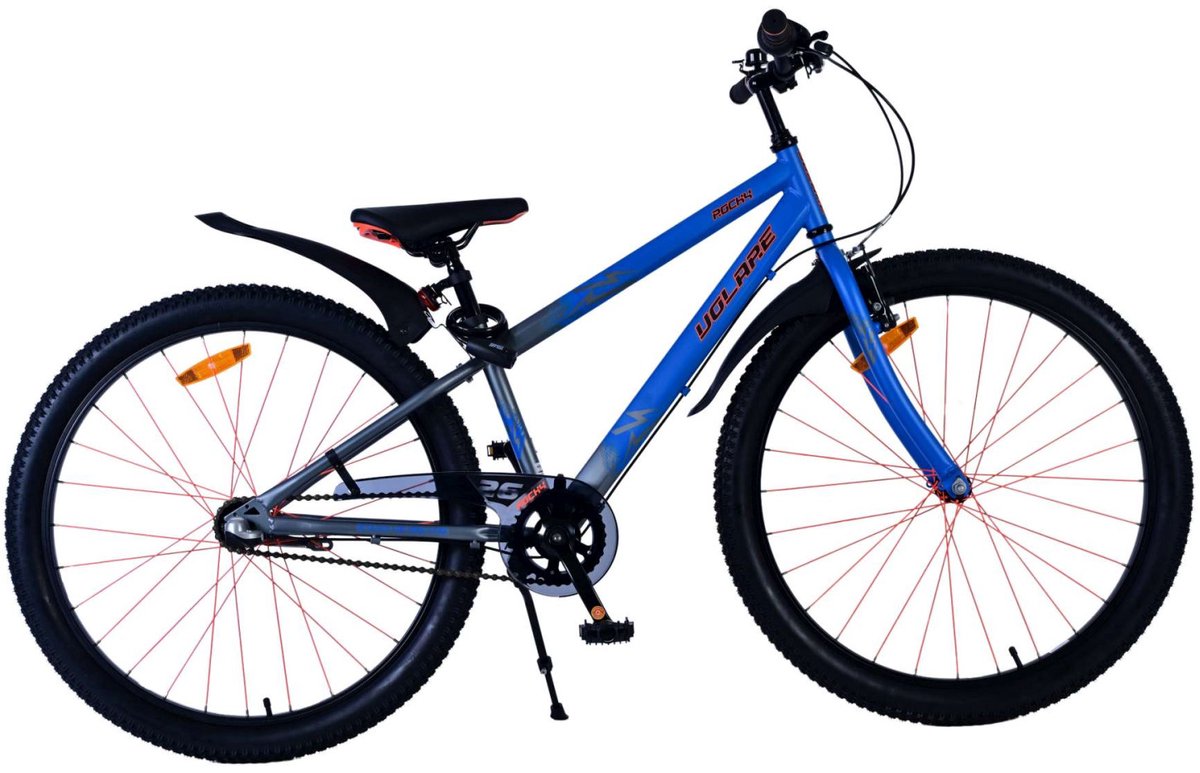 Volare 26 inch fiets rocky 3v remnaaf blauw 42625