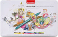 Bruynzeel Creatives Fineliner-Pinselstift-Set, 48 Farben