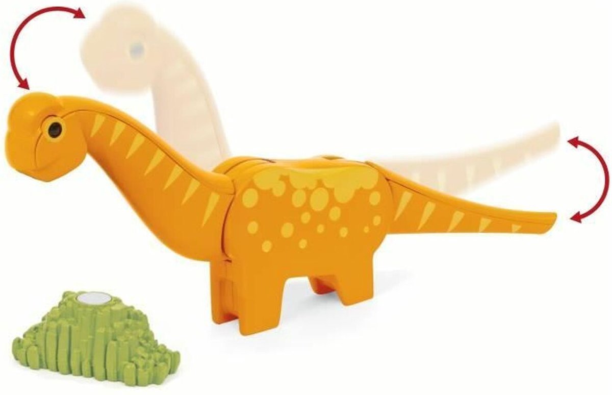 Brio treinbaan cirkel - dinosaurus - 12-delig