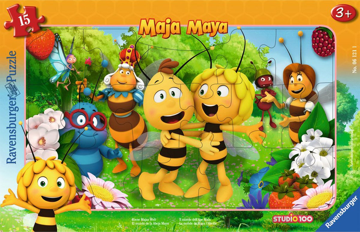Ravensburger puzzel maya de bij 15 stukjes educatief speelgoed.